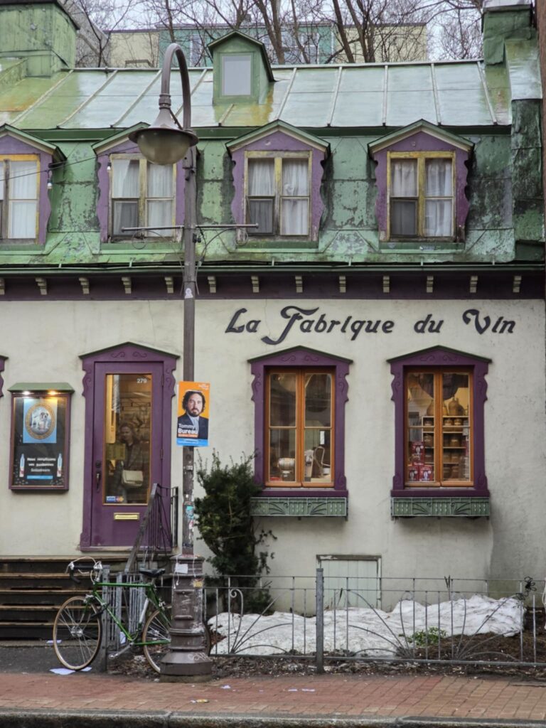 La fabrique du vin shop in Quebec