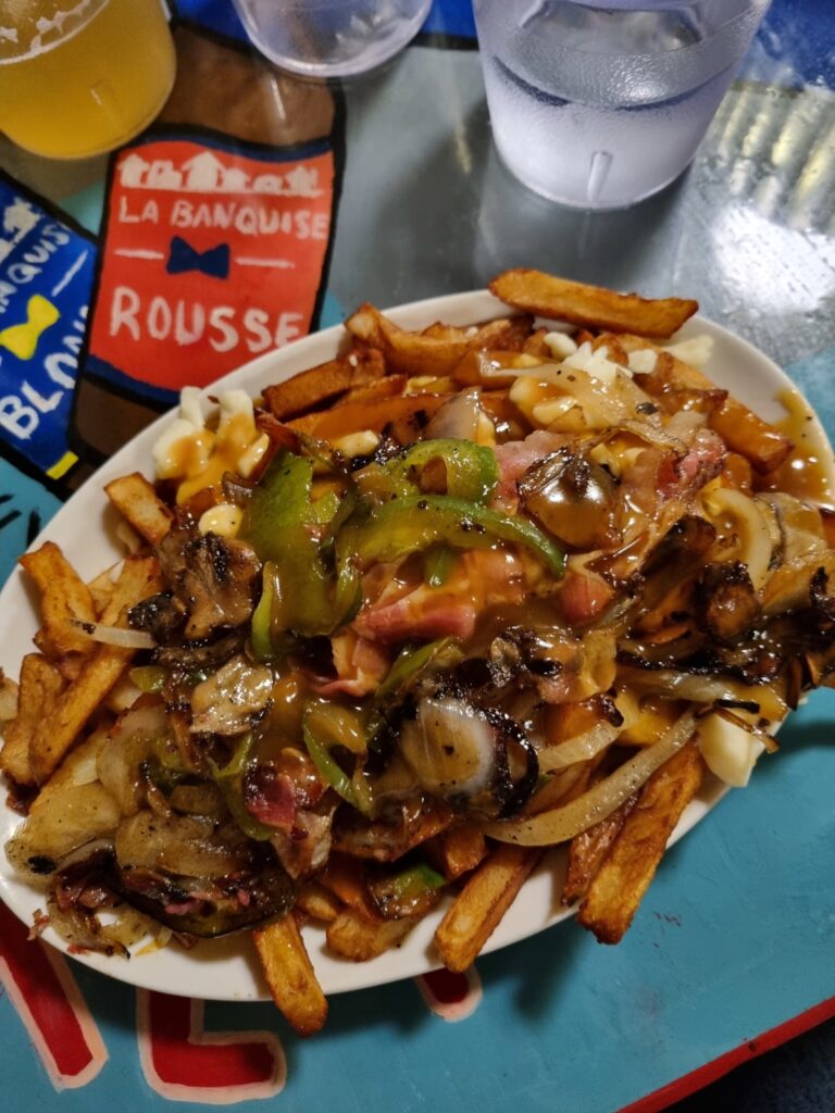 Poutine from La Banquise restaurant in Montreal