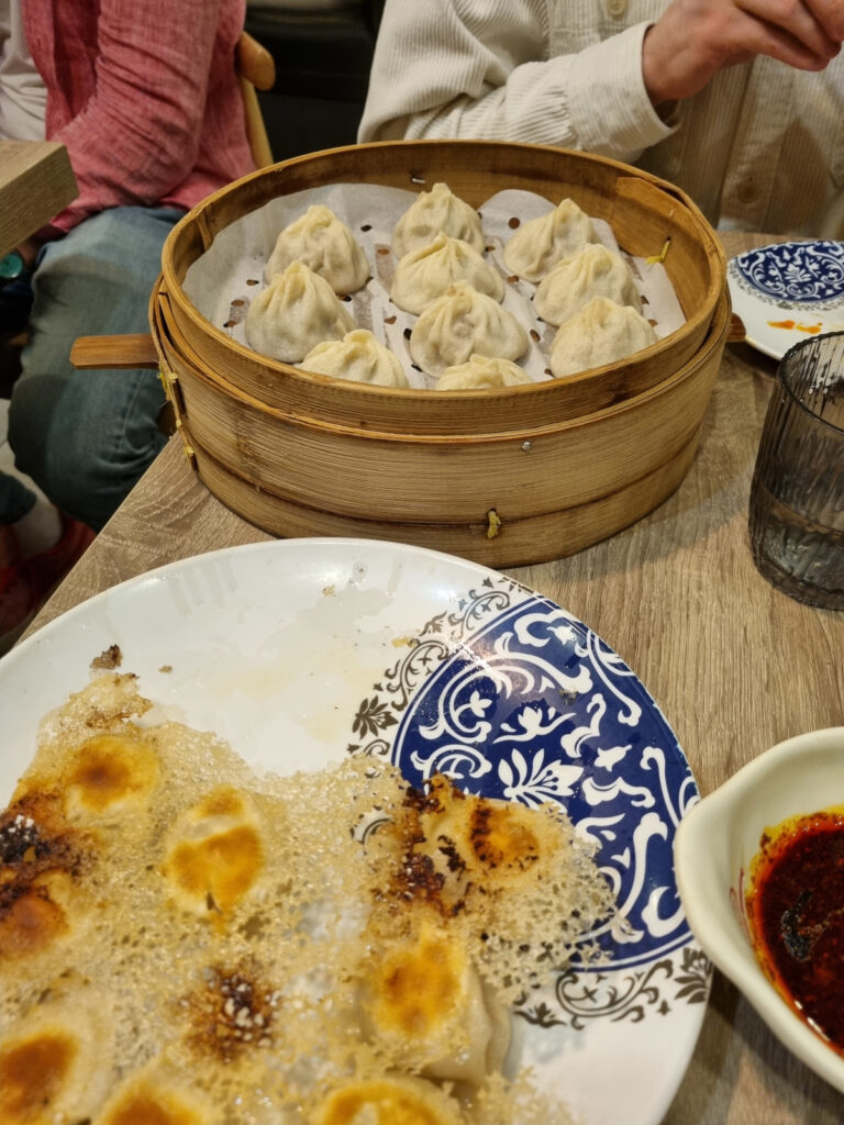 Xiao Long Bao and pan-fried dumplings from Sammi & Soupe Dumpling